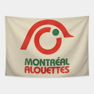 Defunct Montreal Alouettes Football Team Tapestry