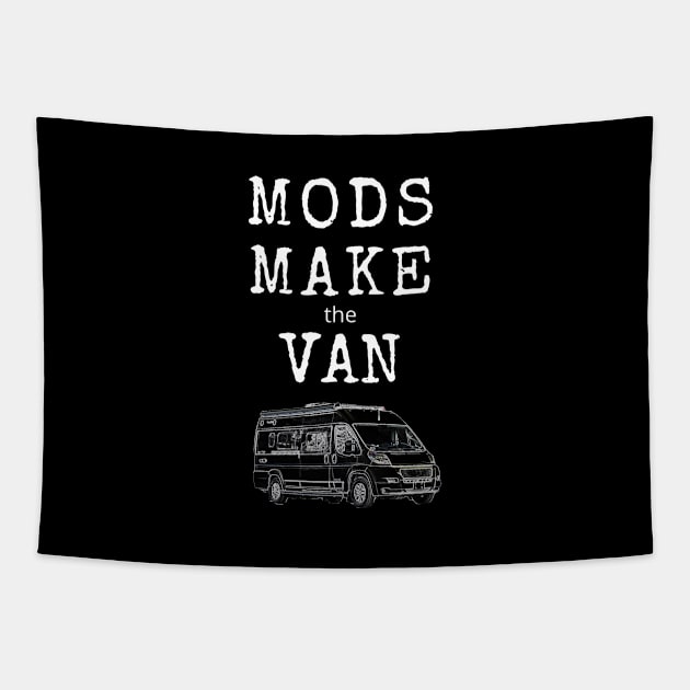 Mods Make the Van Tapestry by Ozzy's EZ Wear