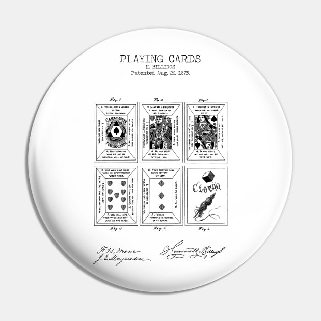 PLAYING CARDS patent Pin by Dennson Creative