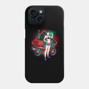 Riding to Discover Super Cub Light Novel Fan Tee Embracing Characters' Inspirational Quests Phone Case