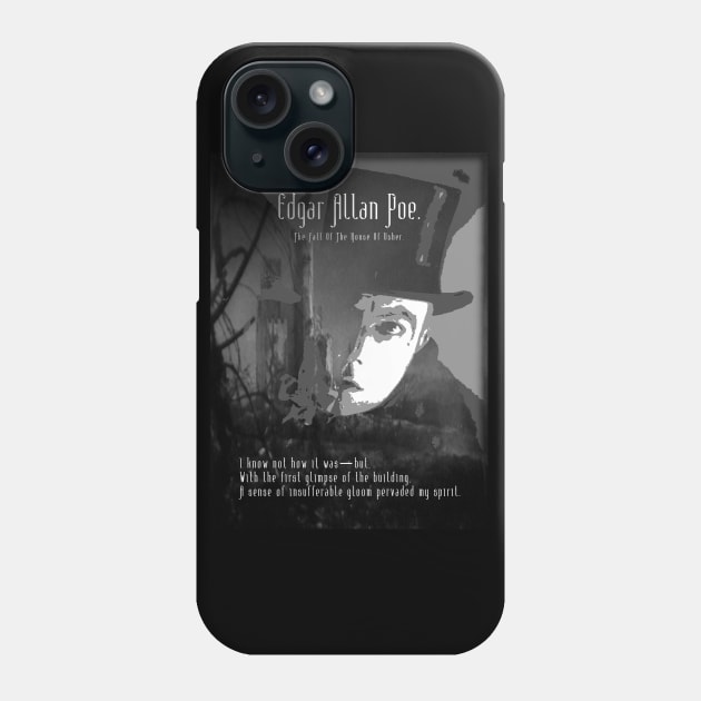 Fall Of The House Of Usher - Edgar Allan Poe. Phone Case by OriginalDarkPoetry