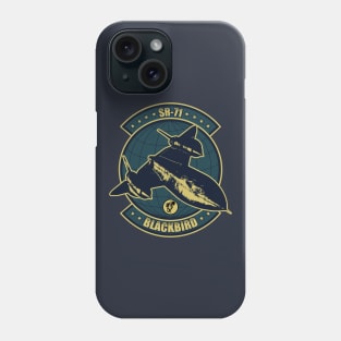 SR-71 Blackbird Patch Phone Case