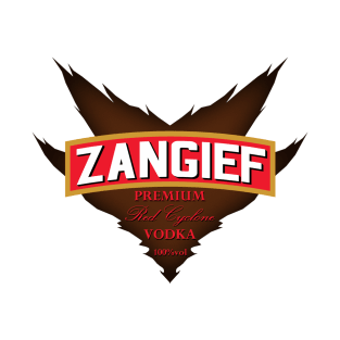Zangief - Premium Red Cyclone Vodka T-Shirt