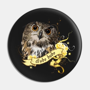 Royal Owl Pin