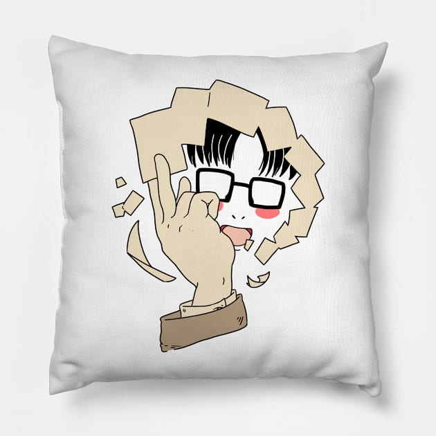 R.O.D. Pillow by Fragile Art