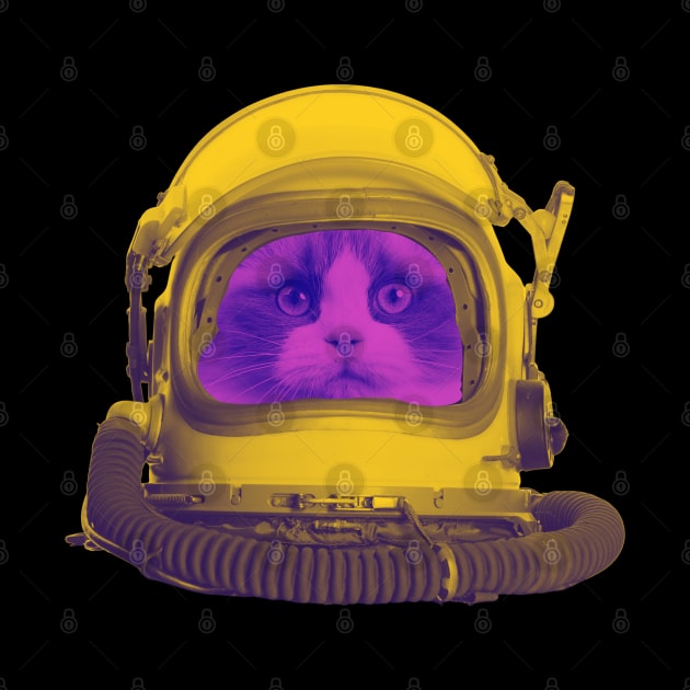 Astronaut Cat by FullOnNostalgia