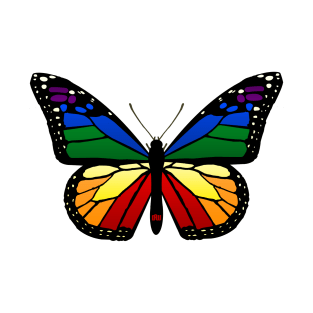 LGBT+ Monarch Butterfly T-Shirt