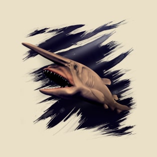 Goblin shark wall art T-Shirt