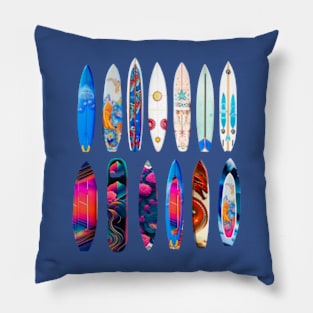 Surf and Boards Pillow