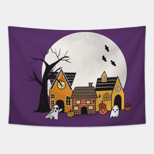 Cute Spooky Halloween Tapestry