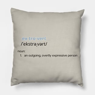 extrovert Pillow