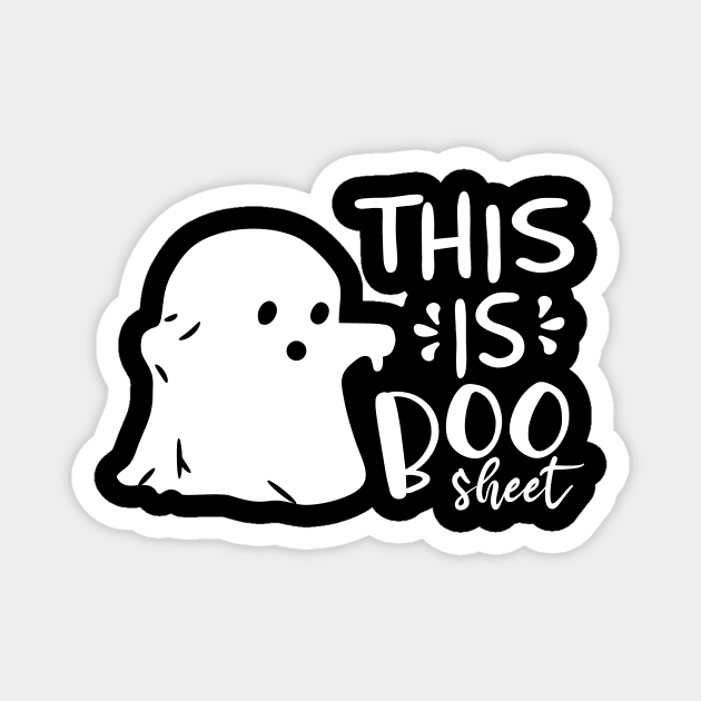 This is boo sheet,boo sheet funny Magnet by Sabahmd