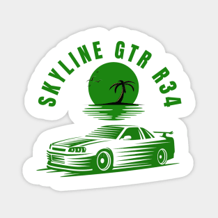 Skyline GTR R34 Magnet