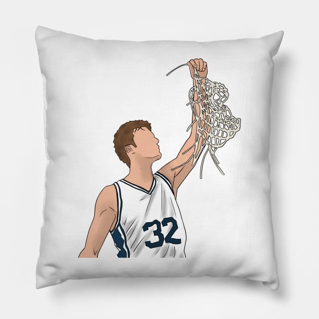 Christian Laettner Pillow by SickSticksCo