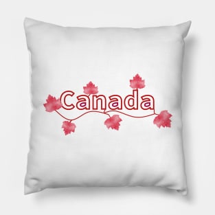 CANADA Maple Leaf Pillow