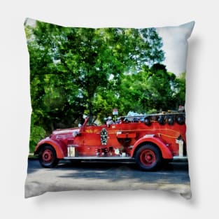 Firemen - Fire Engine Pillow