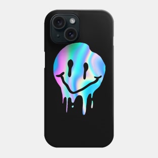 Happy Face Melt Trippy Design Phone Case