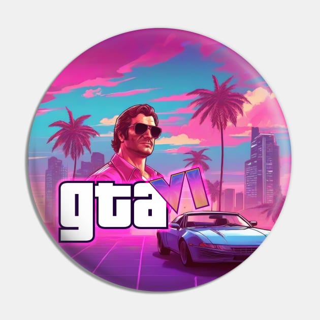 GTA 6 Pin by Buff Geeks Art