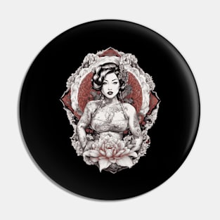 Asian Queen Grace and Sophistication Pin
