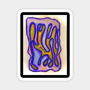 Abstract Maze Magnet