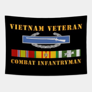 Vietnam Veteran - Cbt Infantryman w CIB VN SVC Tapestry