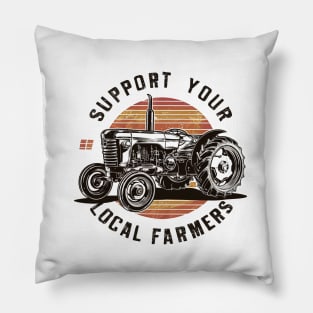 Support your local farmers Pillow