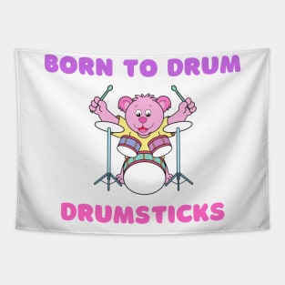 Born to drum Tapestry