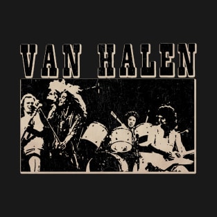 the van halen vintage art T-Shirt