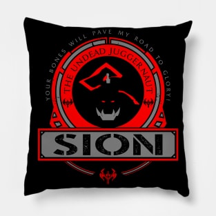 SION - LIMITED EDITION Pillow