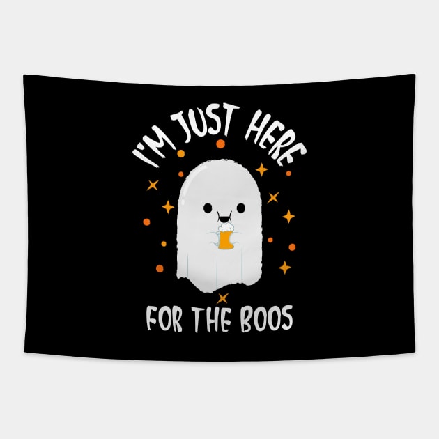 I'm Here For The Boos Tapestry by MONMON-75