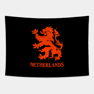 Netherlands - Vintage Dutch Lion Symbol Tapestry