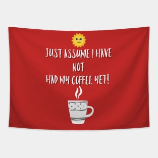 Cranky without Coffee Tapestry