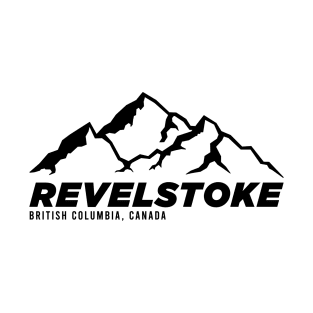 Revelstoke British Columbia Canada Ski MTB Paradise T-Shirt