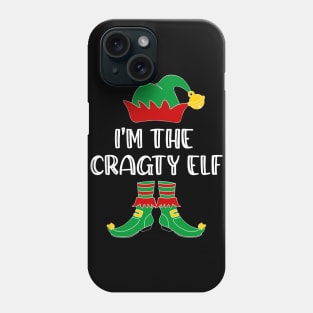 I'm The Cragty Elf Matching Family Group Christmas Phone Case