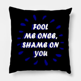 Partner Look Saying Funny 1 Pillow