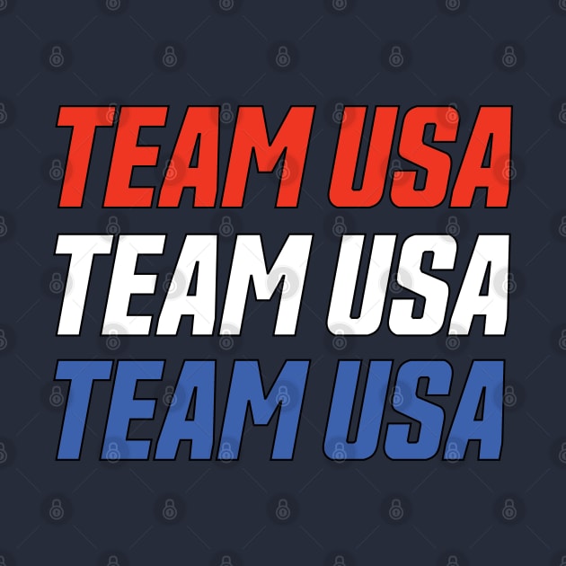 TEAM USA BOLD by MAS Design Co