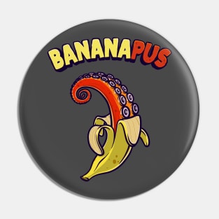 Bananapus Banana Octopus Funny Gift 2 Pin