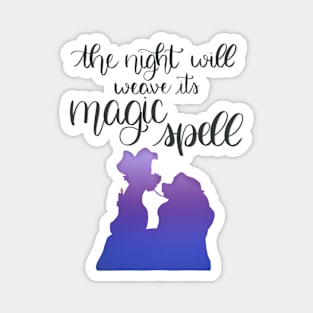 Lady and the Tramp Bella Notte Magnet