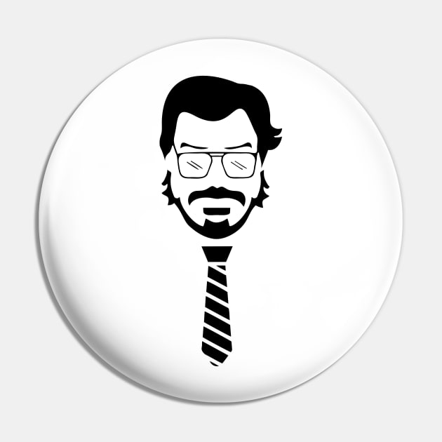 El Profesor Poster Pin by Chinadesigns