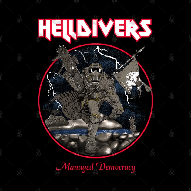 Heavy Metal Helldivers 2 by technofaze