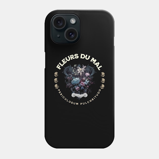 Fleurs du Mal Phone Case by DaDaDub