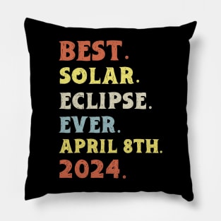 Best Solar Eclipse Ever April 8th 2024 Totality Astronomy Pillow