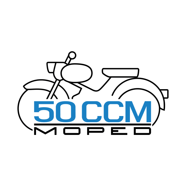 Moped Sparrow Emblem 50cc (black) by GetThatCar