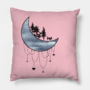 Forest Moon Pillow