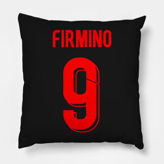 Firmino Third Liverpool jersey 21/22 Pillow by Alimator