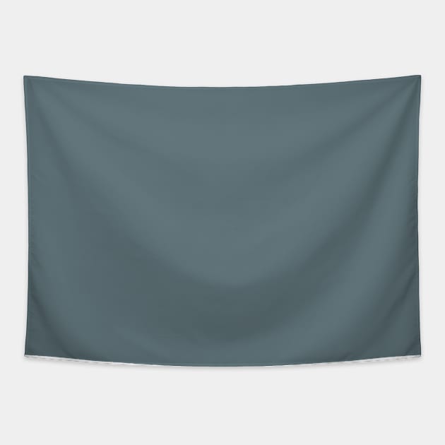 Dusty Blue From Green and Dusty Blue Abstract Collection Tapestry by AmarenaDolce