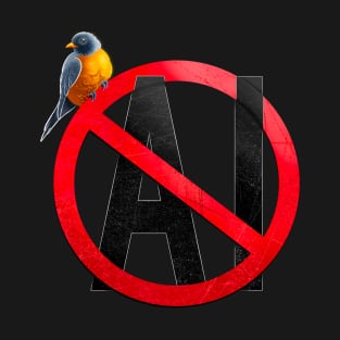 Robin says no to Art Robbin T-Shirt