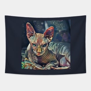 Sphynx cat Tapestry