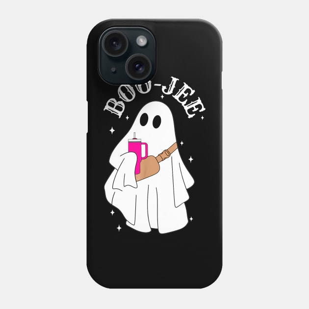 Boo-Jee Stanley Halloween Inspired Ghos Boujee Phone Case by TrikoCraft