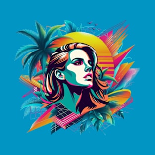 Lana Del Rey - Tropical Sunset T-Shirt